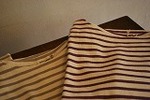 7分袖ボートネックTシャツ